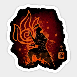 The Fire Style Sticker